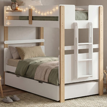 Ethan Single Bunk Bed with Trundle